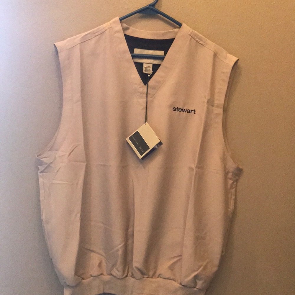 Cutter and Buck V Neck  windbreaker Stewart Vest